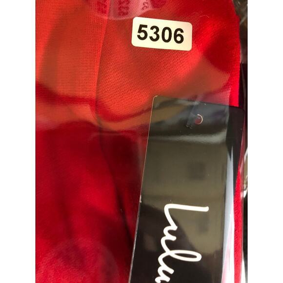 Lulus Believe in Love Dress Sleeveless Backless Skater Fit Flare Mini Red NWT S - Picture 9 of 9